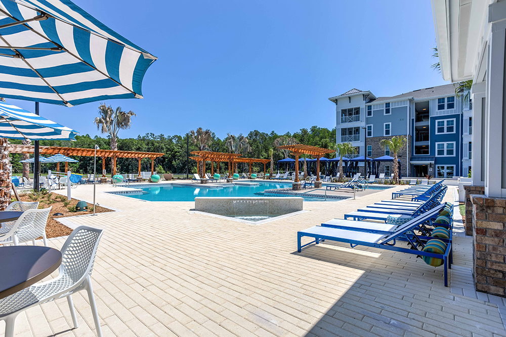 Lakeside walk pool