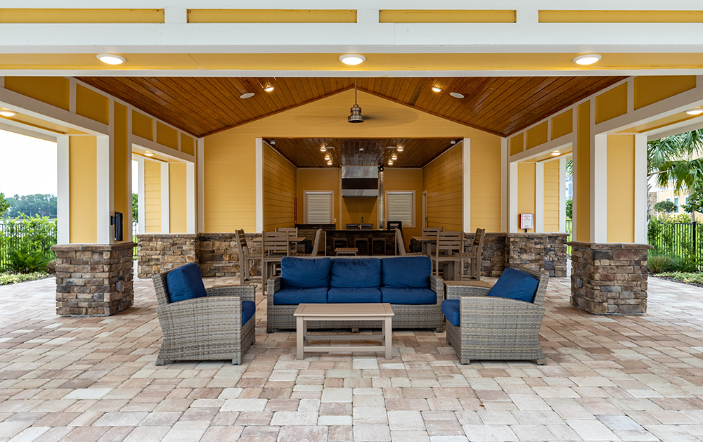 Oaks on the lake cabana