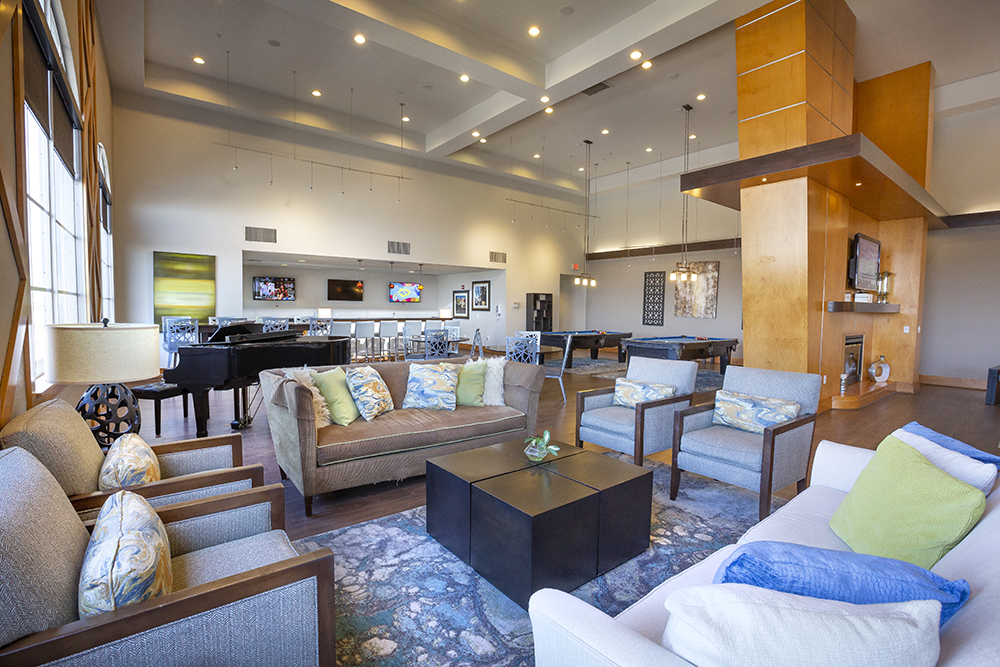 Lofts at uptown clubhouse